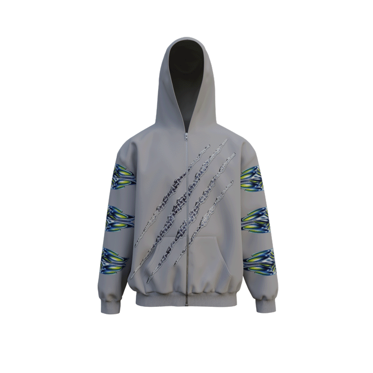 “Claw” Zip up